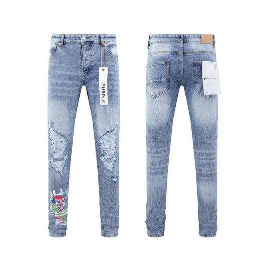 PURPLE  Fashion Jeans